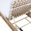 Gillian Steel and Rope Chaise Lounger-1928199527