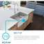 Crosstown 36" L x 21" W Farmhouse Sink
