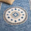 Metro 708 touffeté à la main 80% laine; Tapis géométrique 20% coton-1026986031