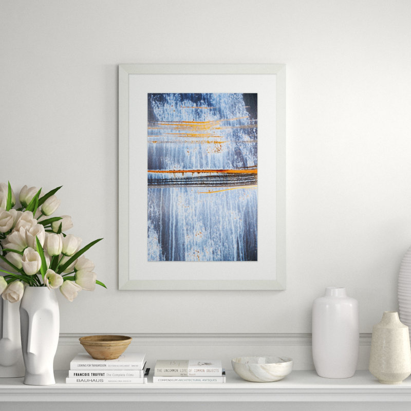 Industrial 1' Framed Print on Glass