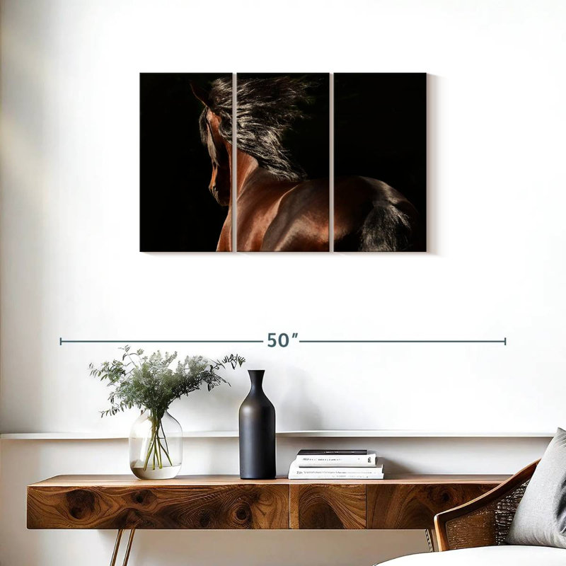 Brampt Equine Reflection, 20" H x 33" W
