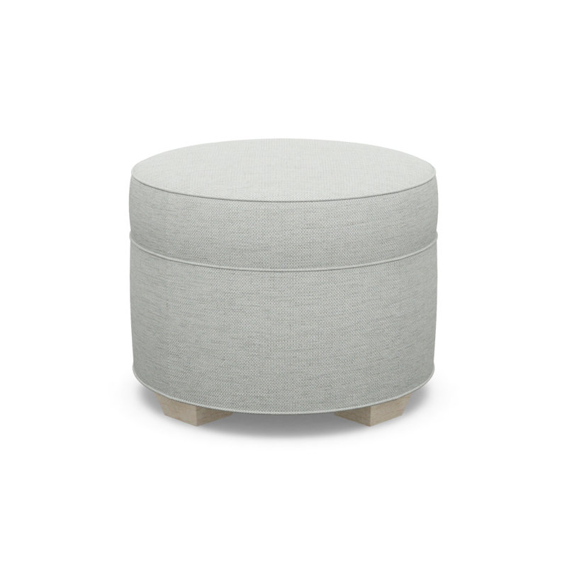 Ottoman Shop Round Ottoman, 8938-45, Sandstone