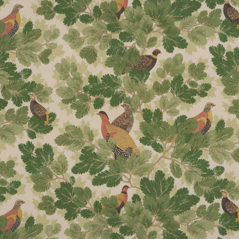 Covey Hedge Fabric, Pine