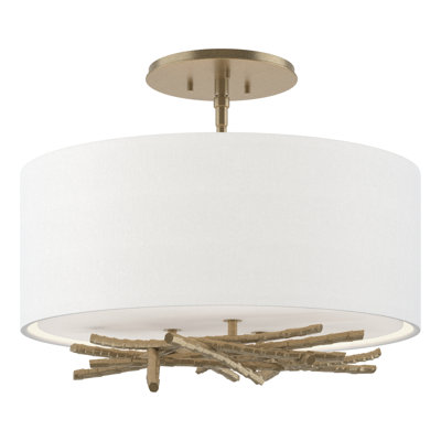 Brindille 3 - Light Semi Flush Mount