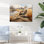 «Waddling Duck In The Countryside II», art mural canard