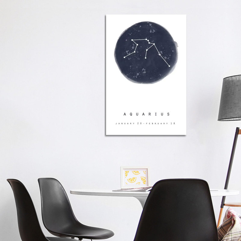 Aquarius by Leah Straatsma - Wrapped Canvas Print, 101.6 cm H x 66.04 cm W