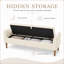 Banc d'appoint avec rangement Classic Boucle Upholstery-130830938