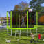 Trampoline polyvalent pour enfants avec caractéristiques de sécurité et accessoires supplémentaires