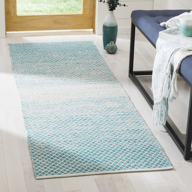 Cayman Hand Woven Cotton Geometric Rug