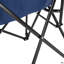 Fauteuil de jardin robuste à haut dossier 250LBS, chaise pliante portative avec porte-gobelet