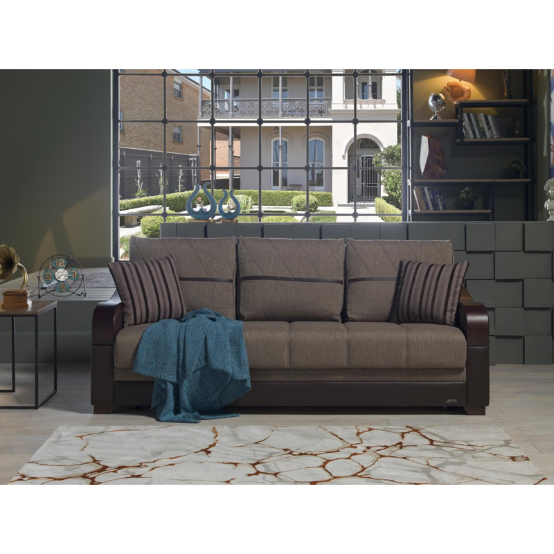 Selry 3 Seat Sleeper Armoni Brown, Brown
