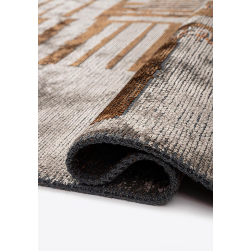 Rapture Abstract Area Rug, Rectangle 6'7" x 8'3"