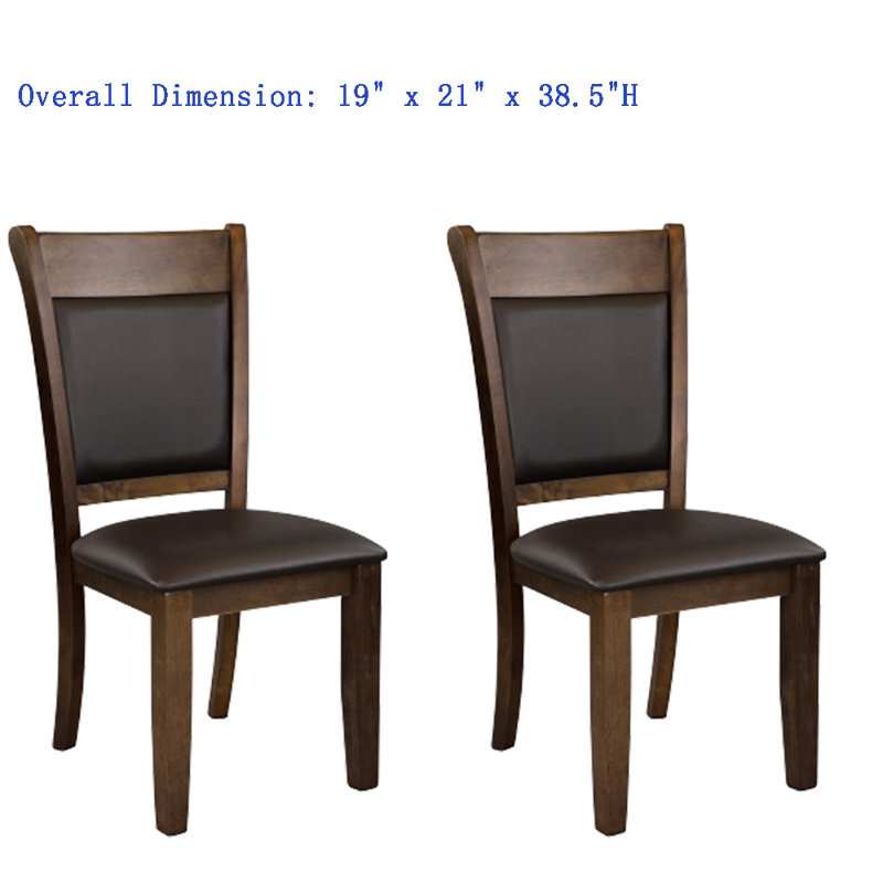 Chaise d'appoint en brun