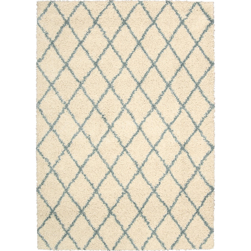 Finkle Performance Geometric Indoor Rug, Rectangle 8'2" x 10'