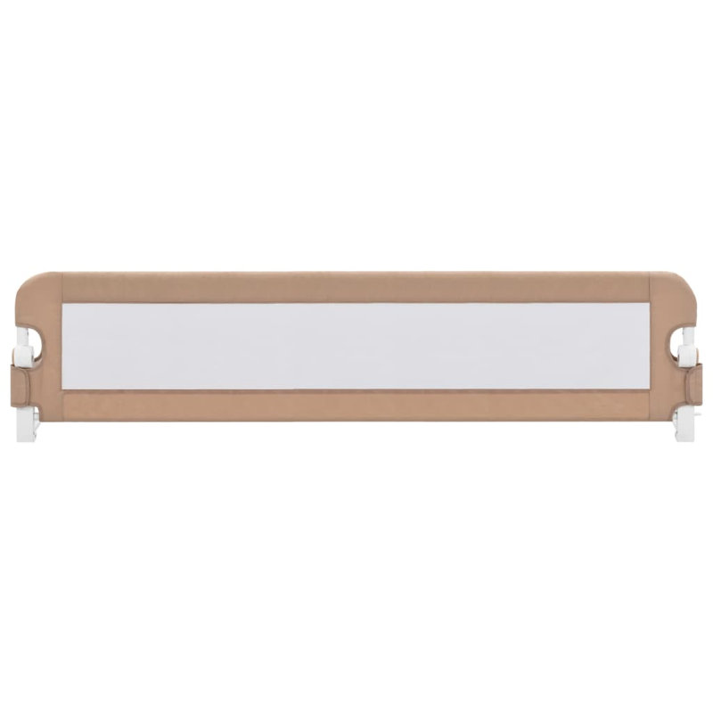 Lykke Toddler Safety Side Rails, Taupe, 16.54cm H x 15.94cm W x 70.87cm L
