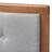 Kaeyla Adjustable Queen Size Dark Gray Upholstered Headboard, 58.19" H X 61.13" W X 0.9" D-859447844-859447847