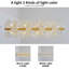 Faynell 18 - Light Gold Kitchen Island Pendant