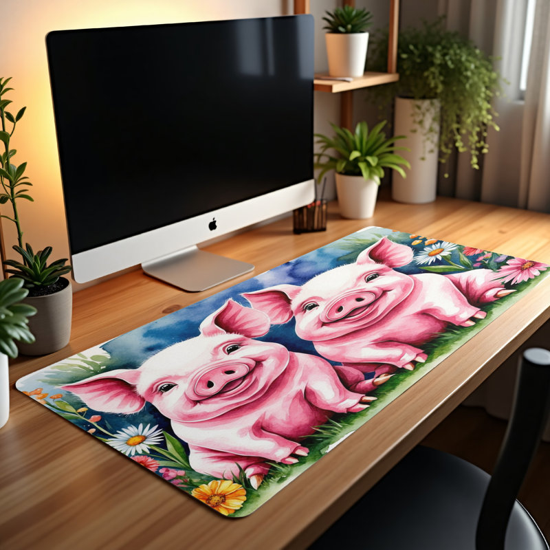 Polyester Desk Pad, 23.6x13.8