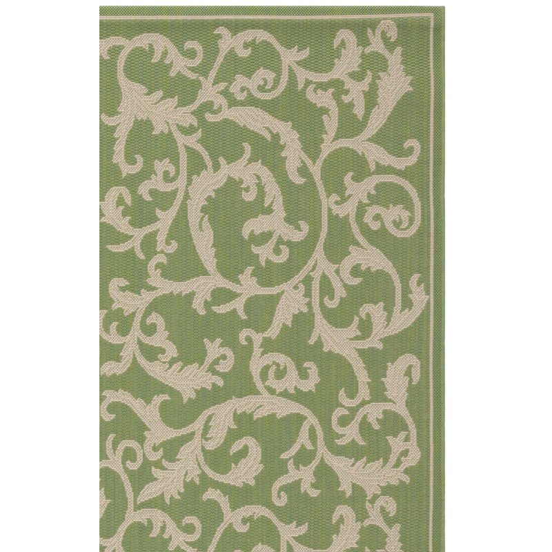 Herefordshire Performance Floral Indoor/Outdoor Area Rug, Rectangle 2'7" x 5'