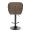 Dequavius Swivel Upholstered Adjustable Height Counter Stool-439739463
