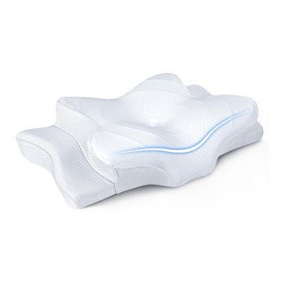 Ultra Pain Relief Cooling Pillow – Adjustable Cervical Support for All Sleepers