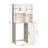 Mini Fridge Cabinet With Storage, Coffee Bar Cabinet With Mini Fridge Space And Outlet, Wine Bar Stand With Microwave Shelf, Beverage Station For Kitchen, Dorm, Office-1099130360