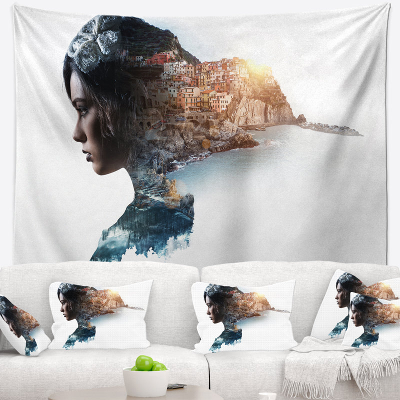 Polyester Tapestry, 78" H x 92" W