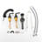 Widespread 2-handle Bathroom Faucet with Drain Assembly-70864969
