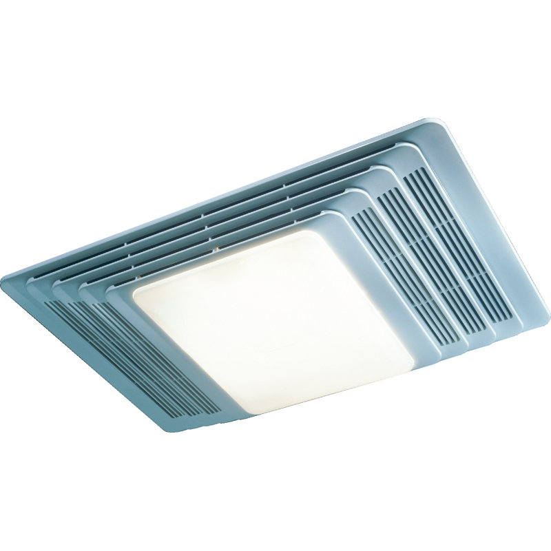Ventilateur de salle de bain 100 CFM avec éclairage