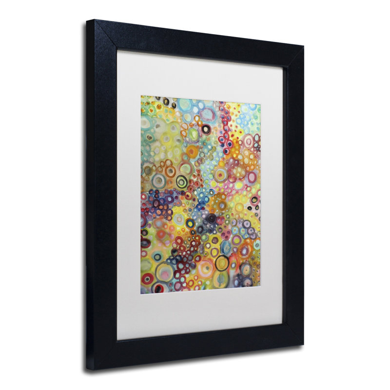 Cellulaires par Sylvie Demers - reproduction d'art sur toile, H 14 po x l 11 po x P 0,5 po, Blanc