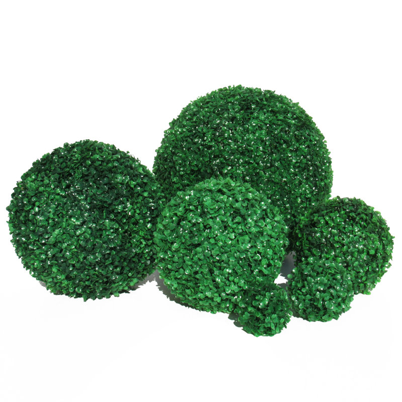 3.5" Artificial Boxwood Topiary Ball