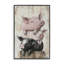 Estampe numérique cochon et porcelet, conception de Tina LeCour-632988642-632988640