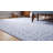Needlepoints One-of-a-Kind 6' x 9' Rectangle Wool Area Rug in Blue and White
