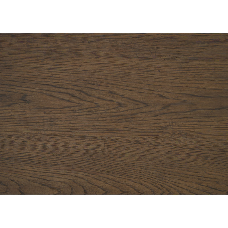 Table de chevet transitionnelle brun antique 1Pc