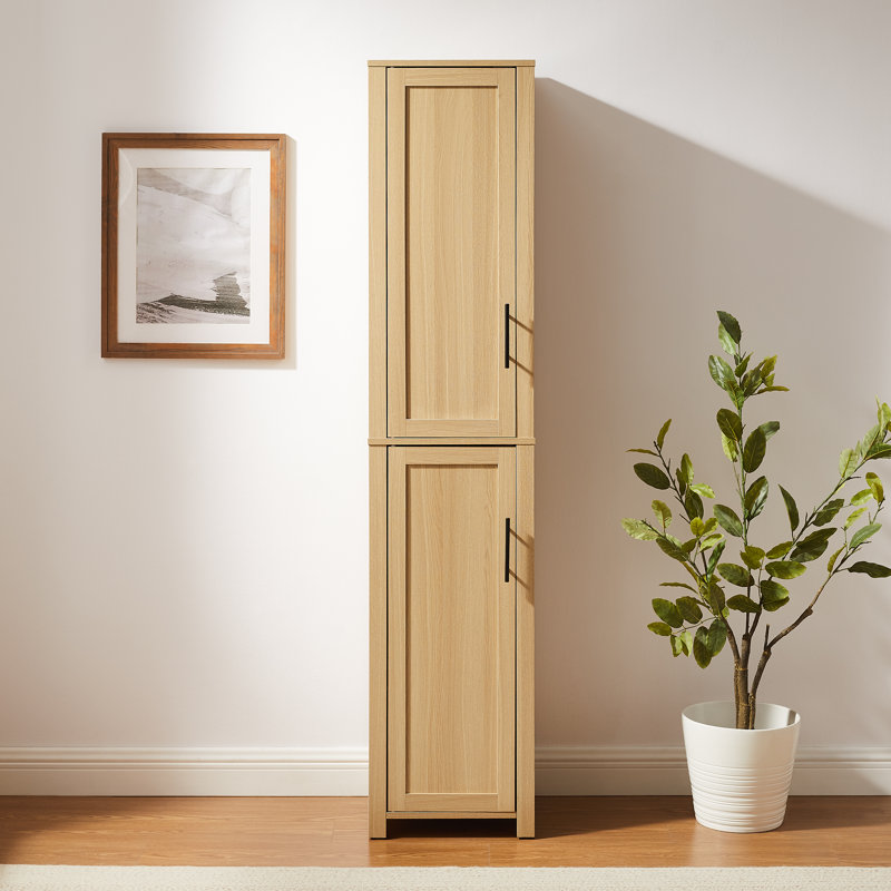 Armoire de rangement en lin Savannah, Natural