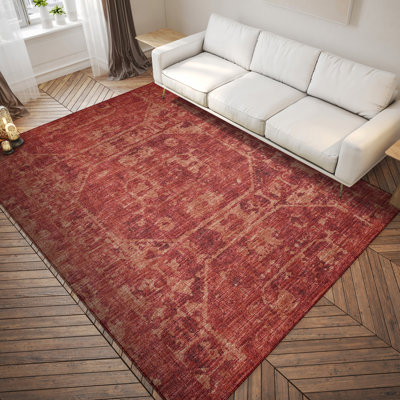 Tapis d'intérieur / extérieur en polyester tissé à la machine Fenwick