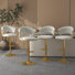 Christal Height Adjustable Swivel Bar Stool