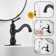Single-Hole Single-handle Bathroom Faucet with Drain Assembly