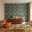 Rouleau de papier peint floral