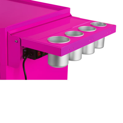 Power Shelf Salon Cart
