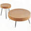 2-Piece Round Coffee Table Set