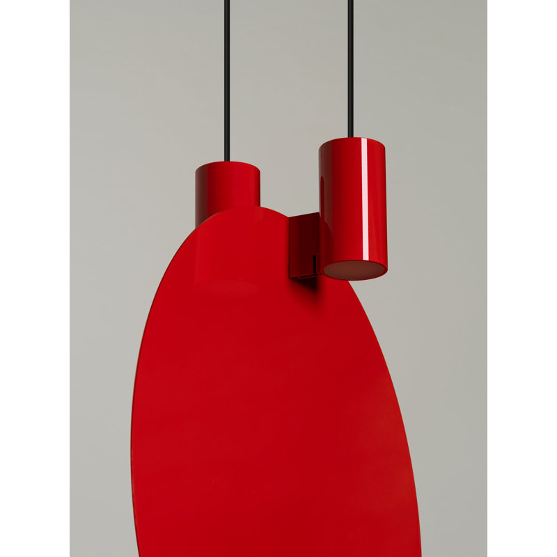 Bijou S, Glossy Pure Red, 16 W, 176.4" H x 17.7" W x 6.1" D