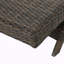 Chaise longue d'extérieur en osier Dhrithi-713571344