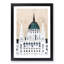 Parliament Building in Budapest - Picture Frame Graphic Art Print-56862440-56862442