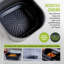 Tower T843092 Square Air Fryer Trays, Set of 2 Reusable Silicone Liners, Suitable for Most Dual Basket Air Fryers 6 litres and Above Including Tower Vortx and Ninja Foodi, Non-Stick, Dishwasher Safe