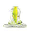 Strasbourg European Art Glass Vase Yellow