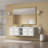 Metal Framed Bathroom Mirror for Wall, Rectangle Mirror, Bathroom Vanity Mirror Farmhouse, Anti-Rust, Hangs Horizontally or Vertically-2119419195-2119419197