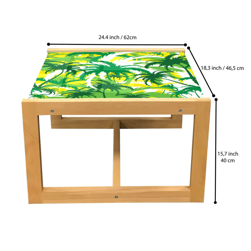 Jafari Sled Coffee Table, 62cm H x 46cm W x 40cm D