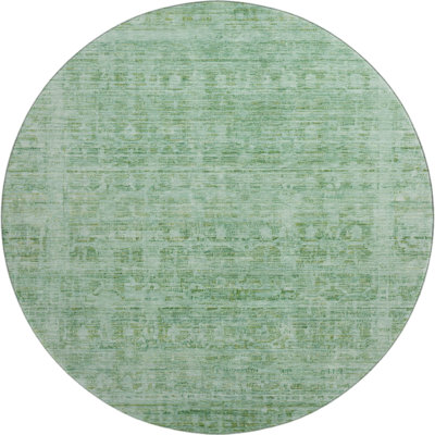 Premium Machine Washable Verlin AMF1775 Border Rug