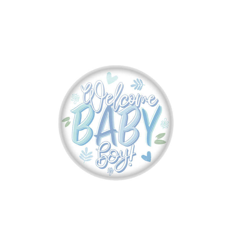 Bienvenue bébé! Bouton